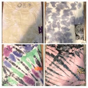 Neff Tie-Dye Tee Lot of 4 *NWT*